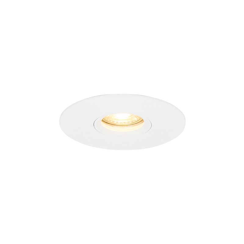 Moderne inbouwspot wit GU10 50mm - Buco