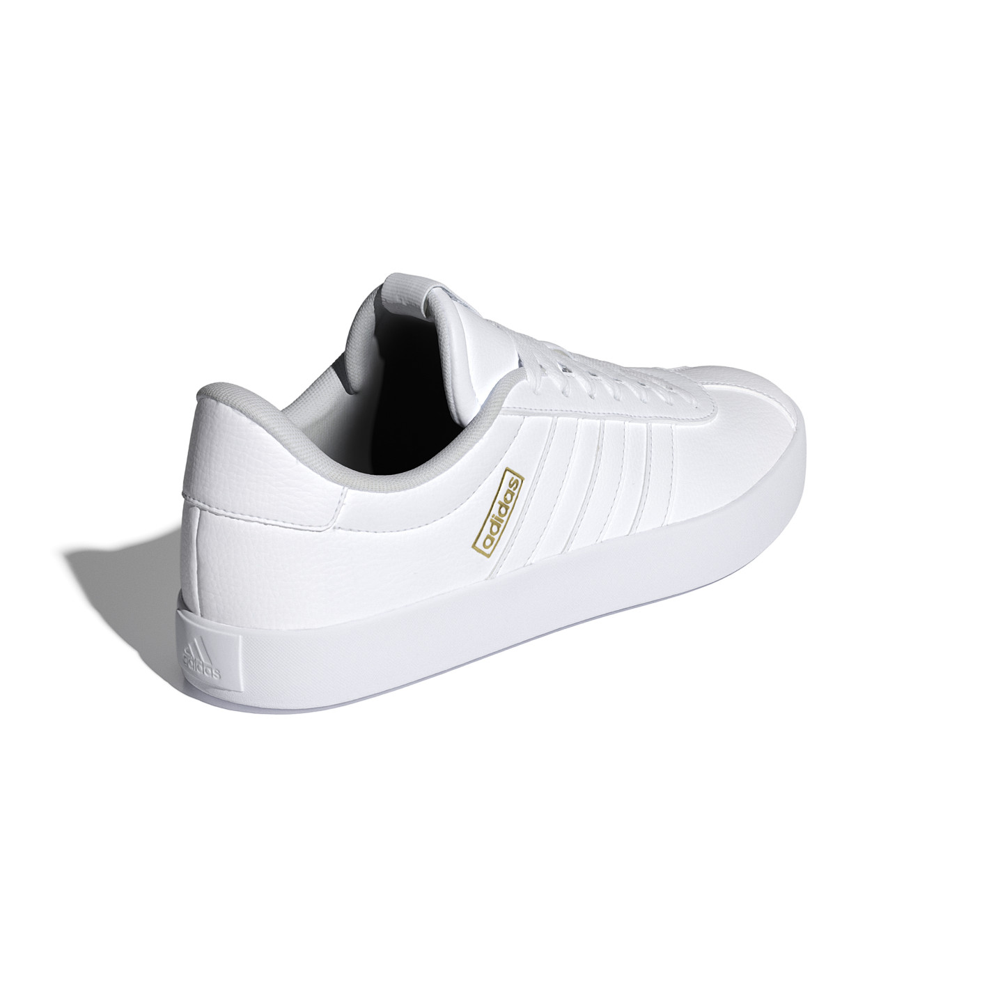 Adidas VL Court 3.0 Sneakers Wit Goud