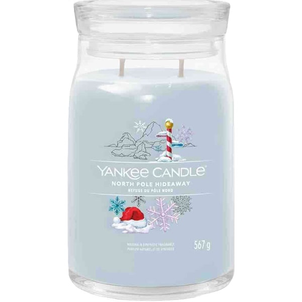 Bougie jarre - Refuge du Pôle Nord - Grand modèle - 623 g