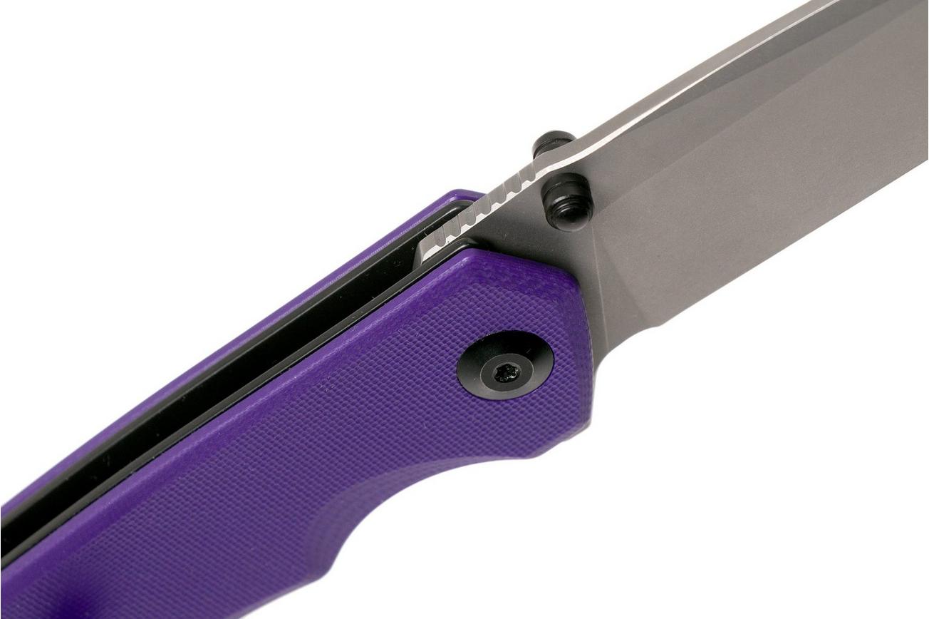 Civivi Brazen C2023A Tanto Purple, Stonewashed zakmes