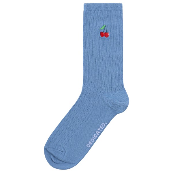 DEDICATED - Rib Socks Knivsta Cherries - Chaussettes multifonctions