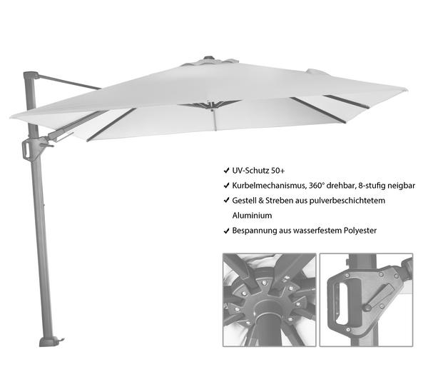 Siena Garden Ampelschirm Sunset N+,