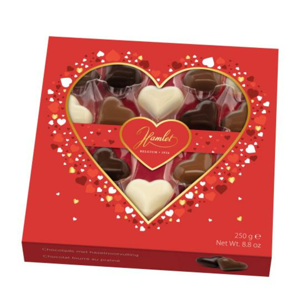 Hamlet Pralines Harten250 gr