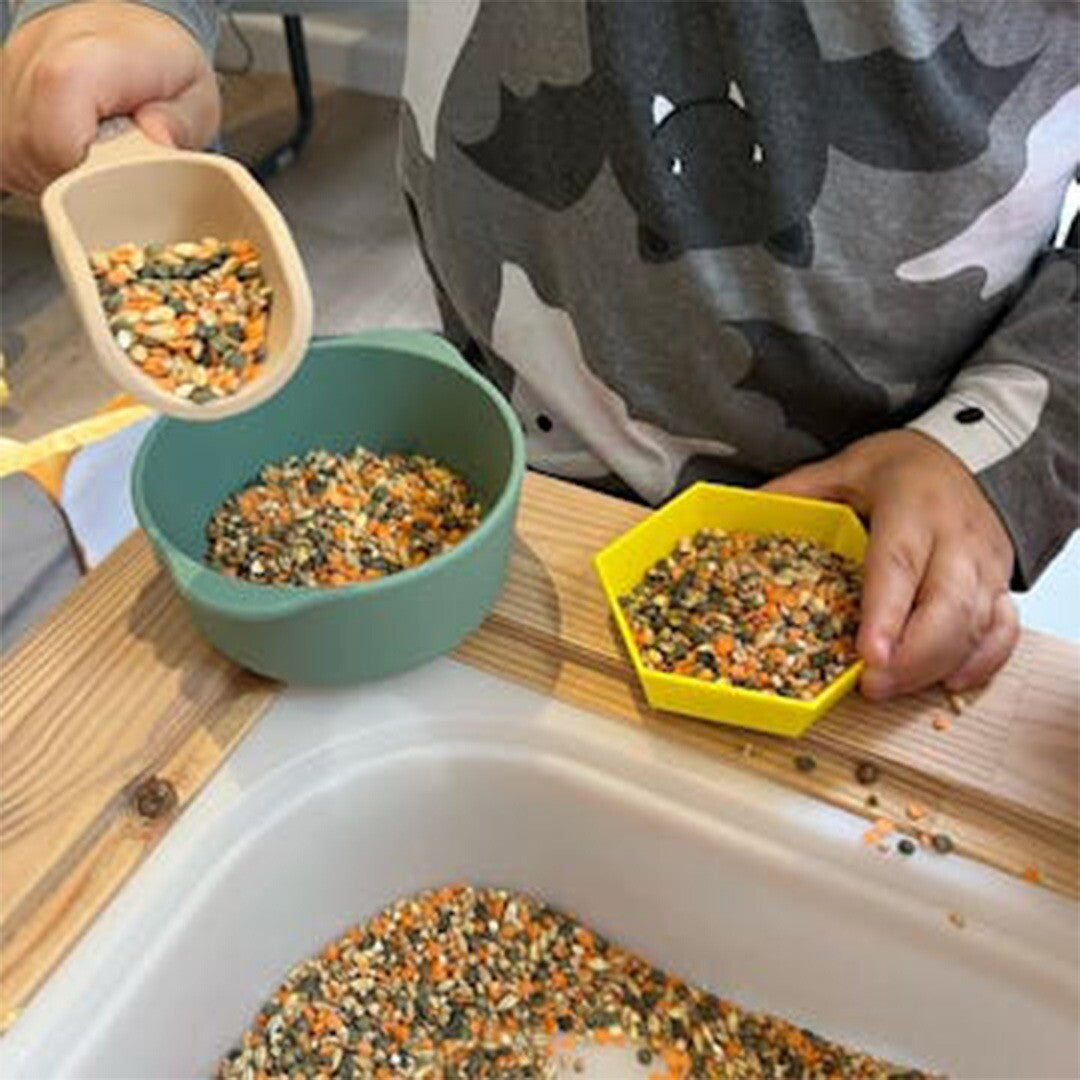 Inspire my play schepjes mini - natural - 4st