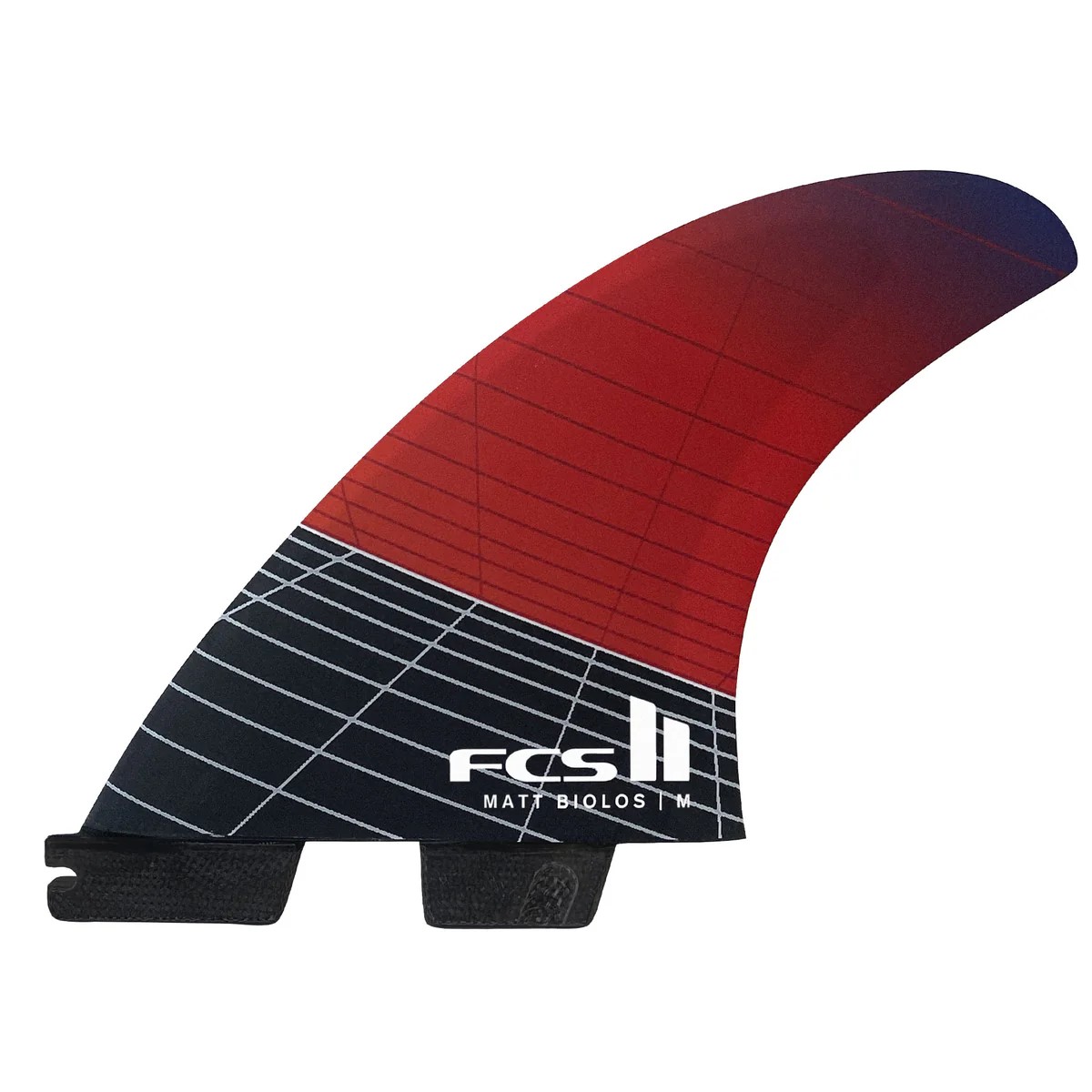FCS FCS II - Matt Biolos  MB PC AirCore - Red - Medium - Thruster Quad