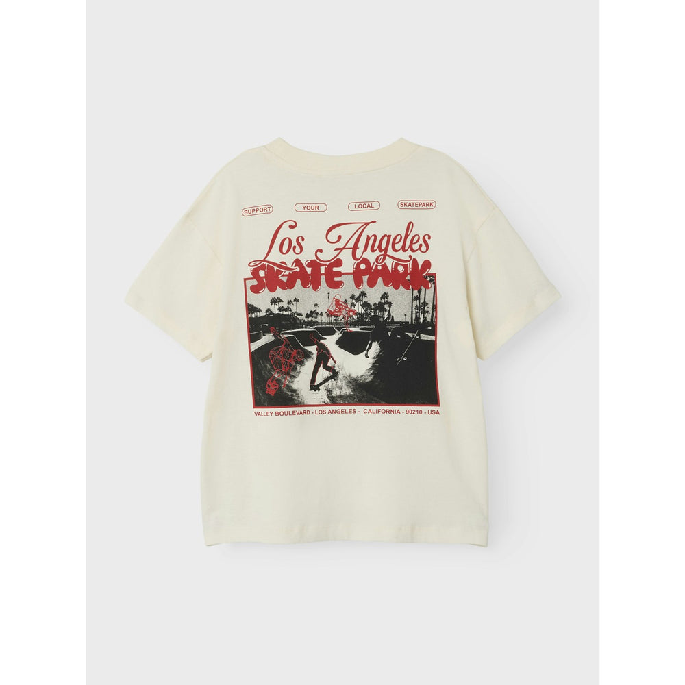 Køb Name It White Swan Short Sleeve T-shirt