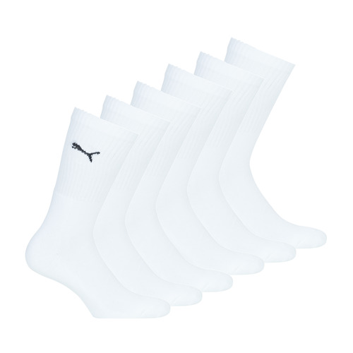 Puma - PUMA CREW SOCK X6 - Blanc