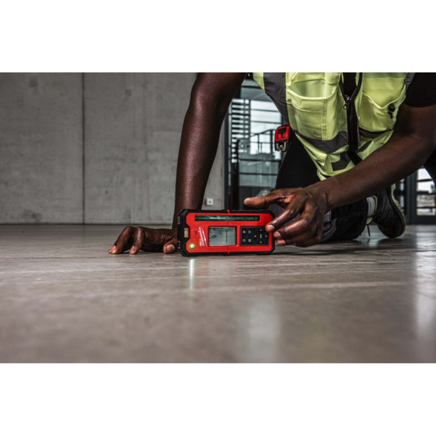 Milwaukee RD300G Roterende laserdetector - 300m - Groen - IP67 - voor M18 RLHVG300