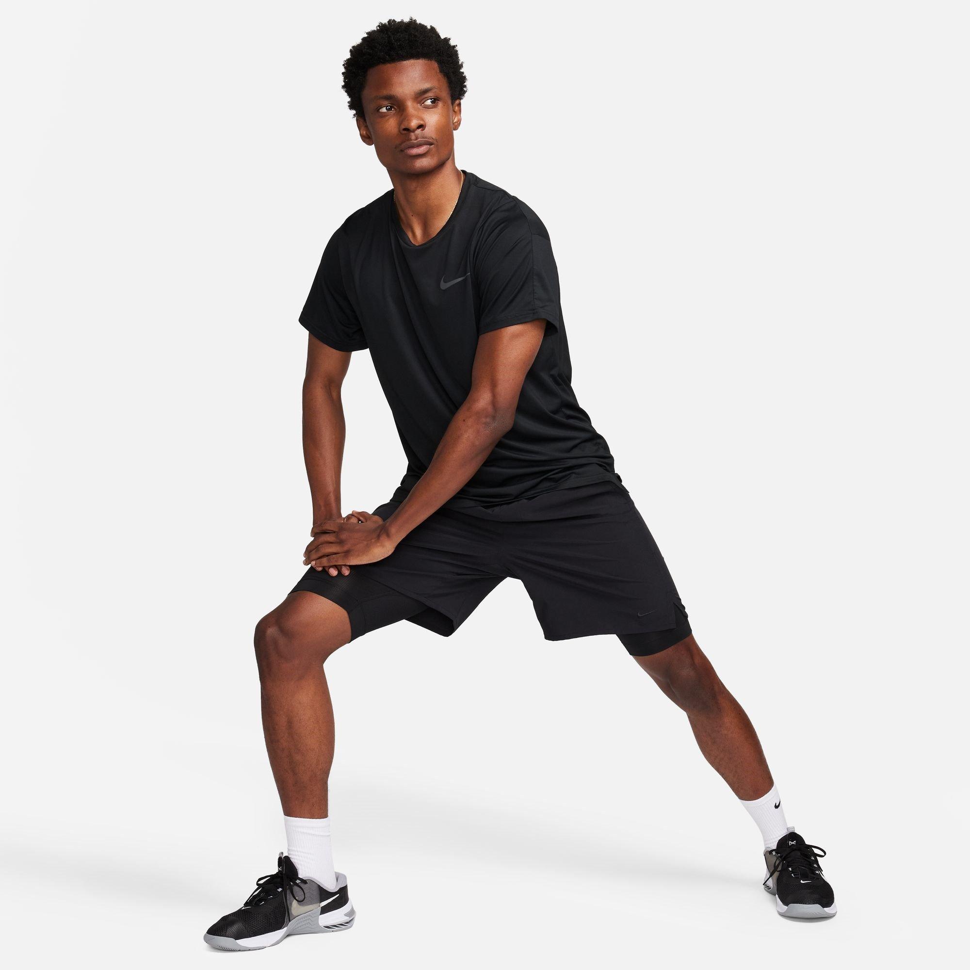 Nike Dri FIT Unlimited Mens 7 2 in 1 Woven Fitness Shorts