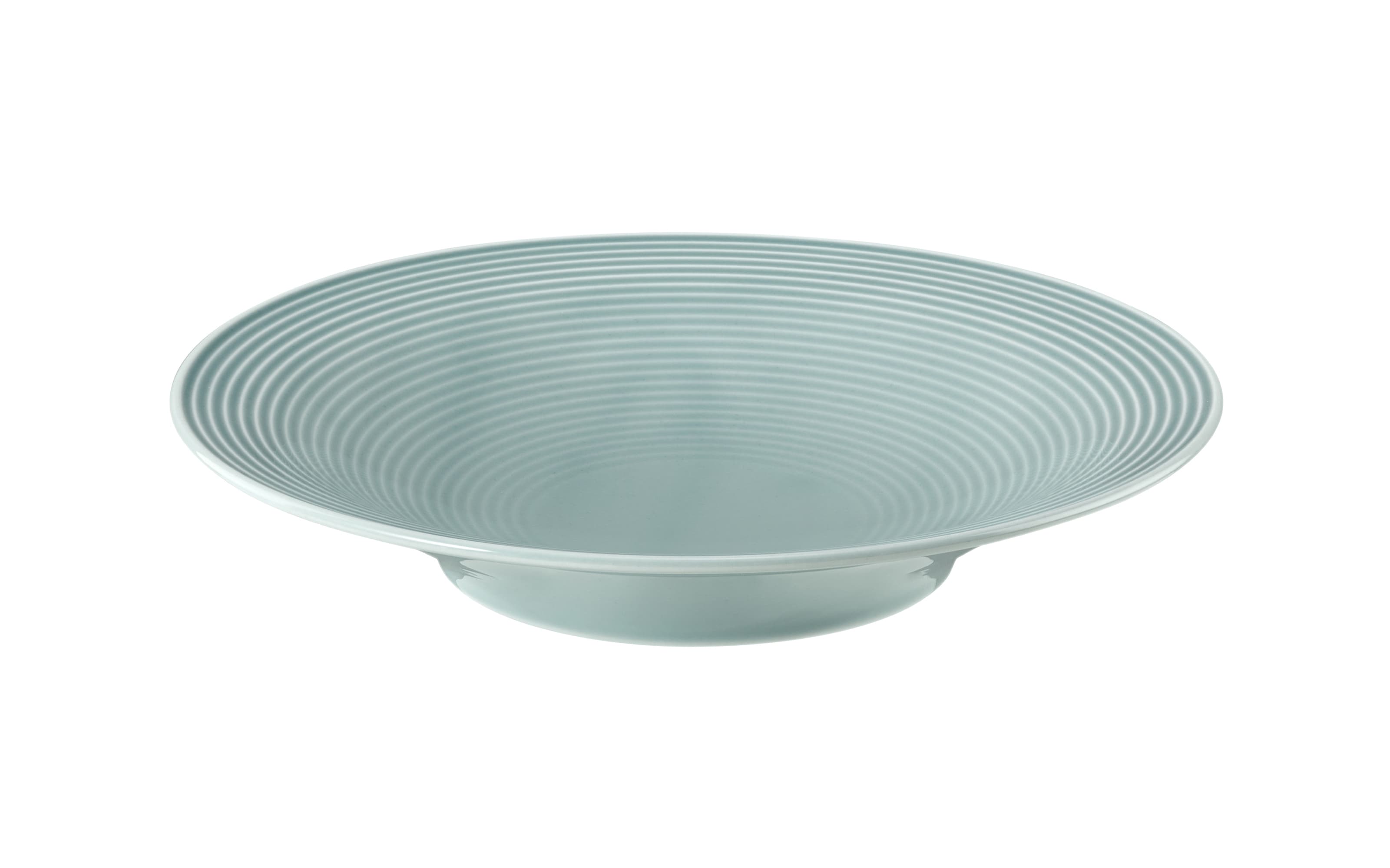 Suppenteller rund Beat in arktisblau, 22,5 cm