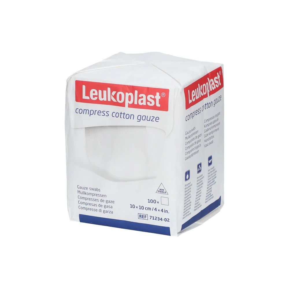 Leukoplast® compress Cotton Gaze 10 x 10 cm steril