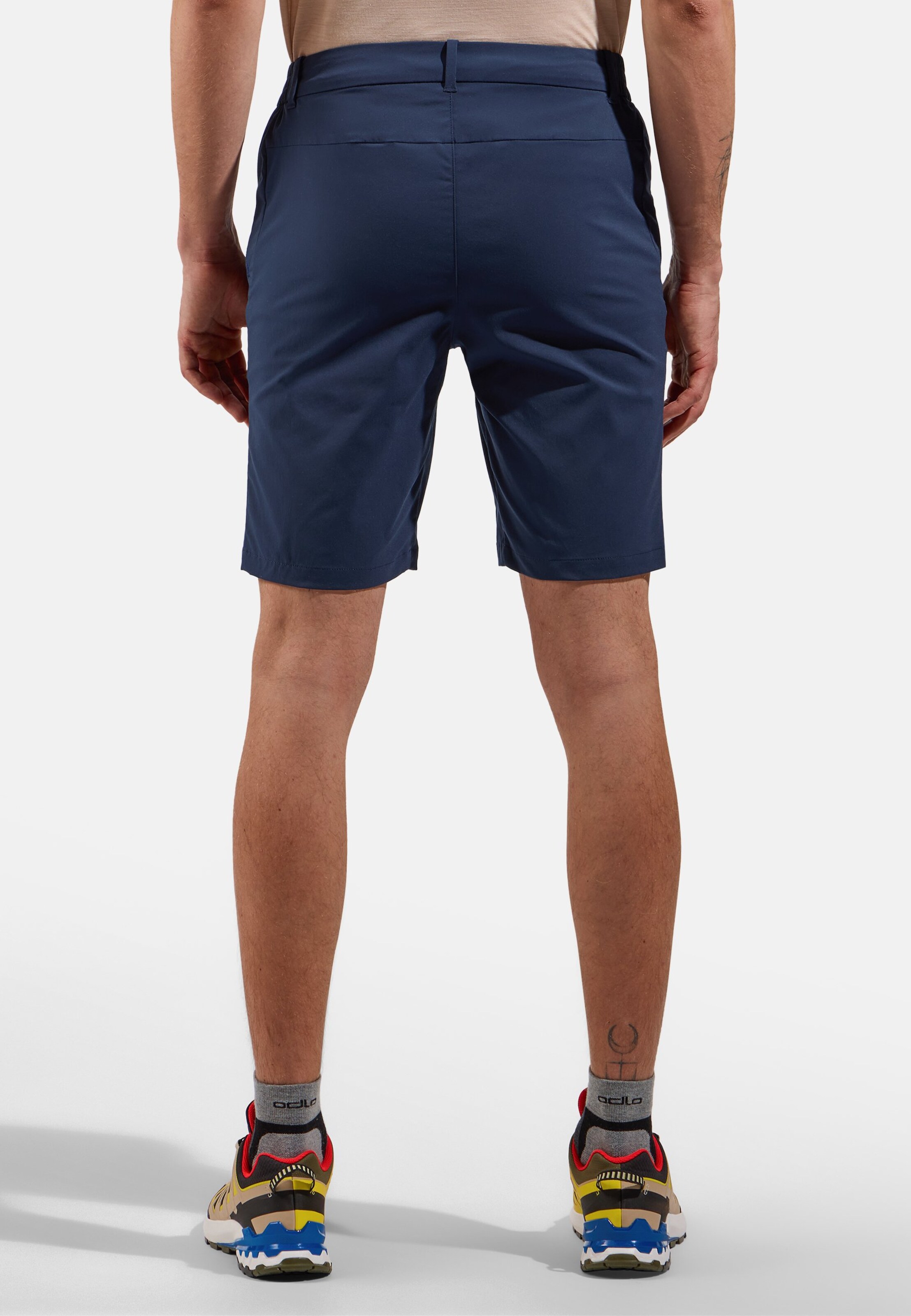 Ascent Light Wandershorts in medieval blue