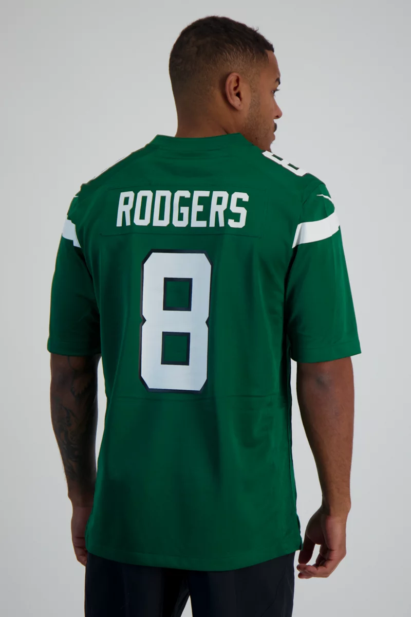 Nike New York Jets Aaron Rodgers Home Herren American Football Trikot 2324
