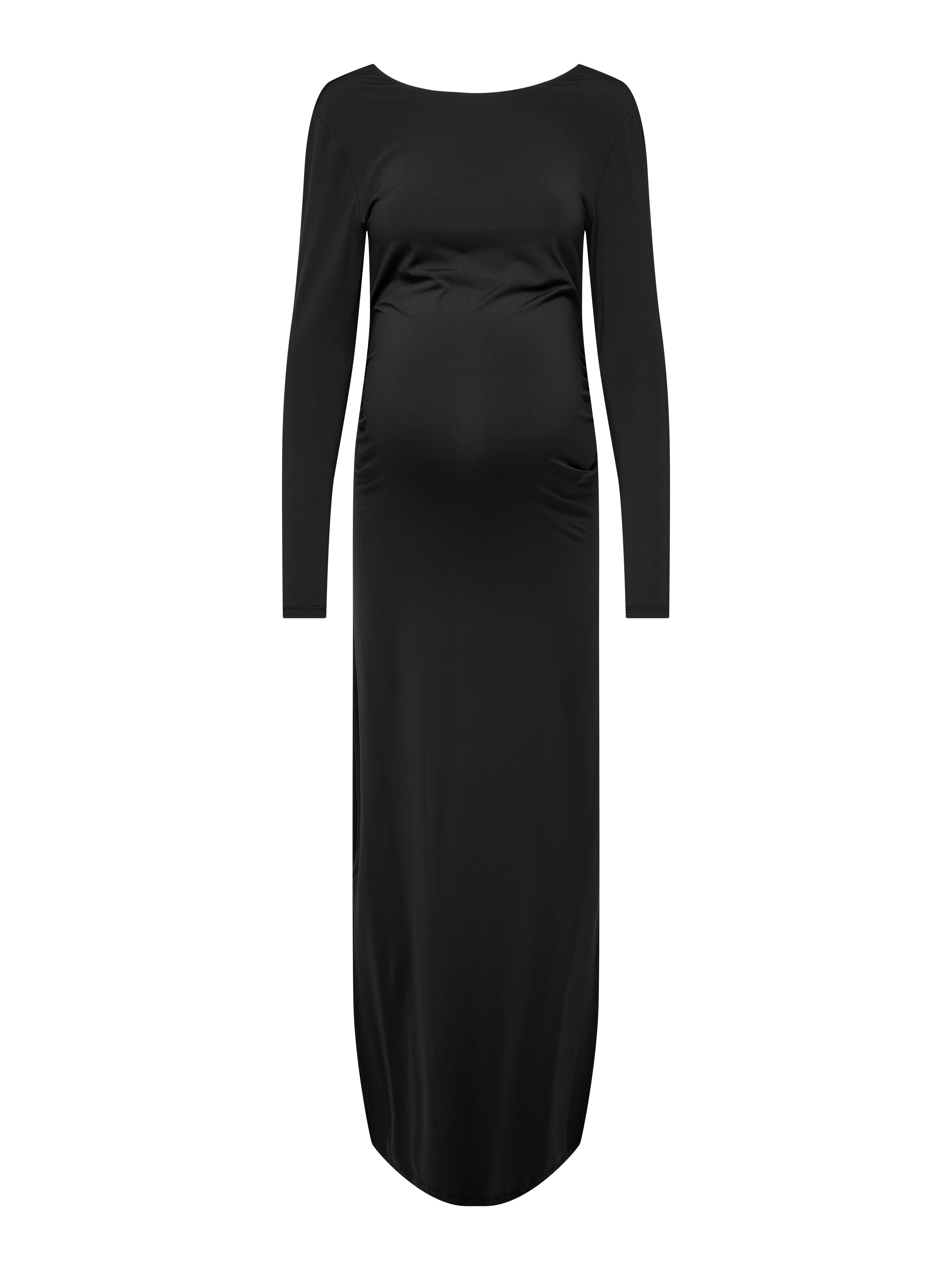 OLMEA Langes Kleid Black