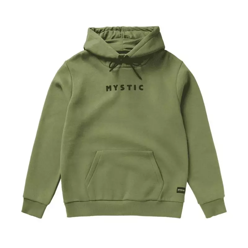 Sweat MYSTIC Icon Hood Dark Olive