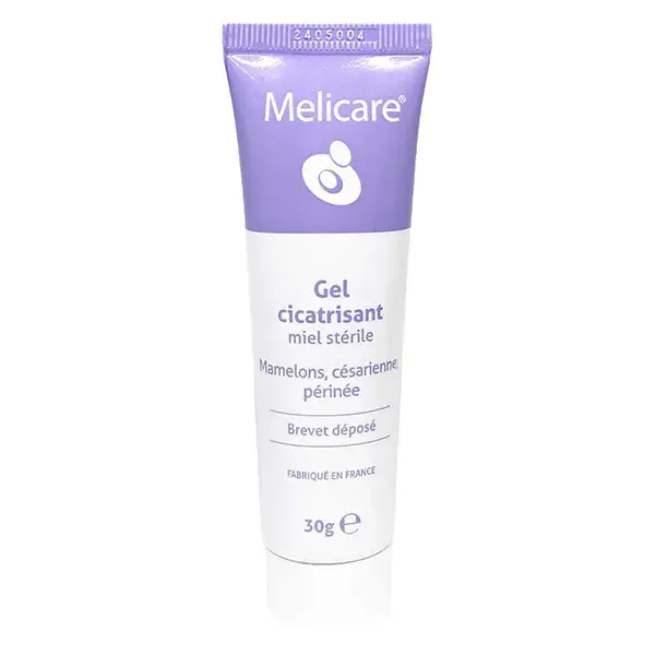 Gel cicatrizante pós-parto Melicare, 100% mel medicinal estéril, 30g