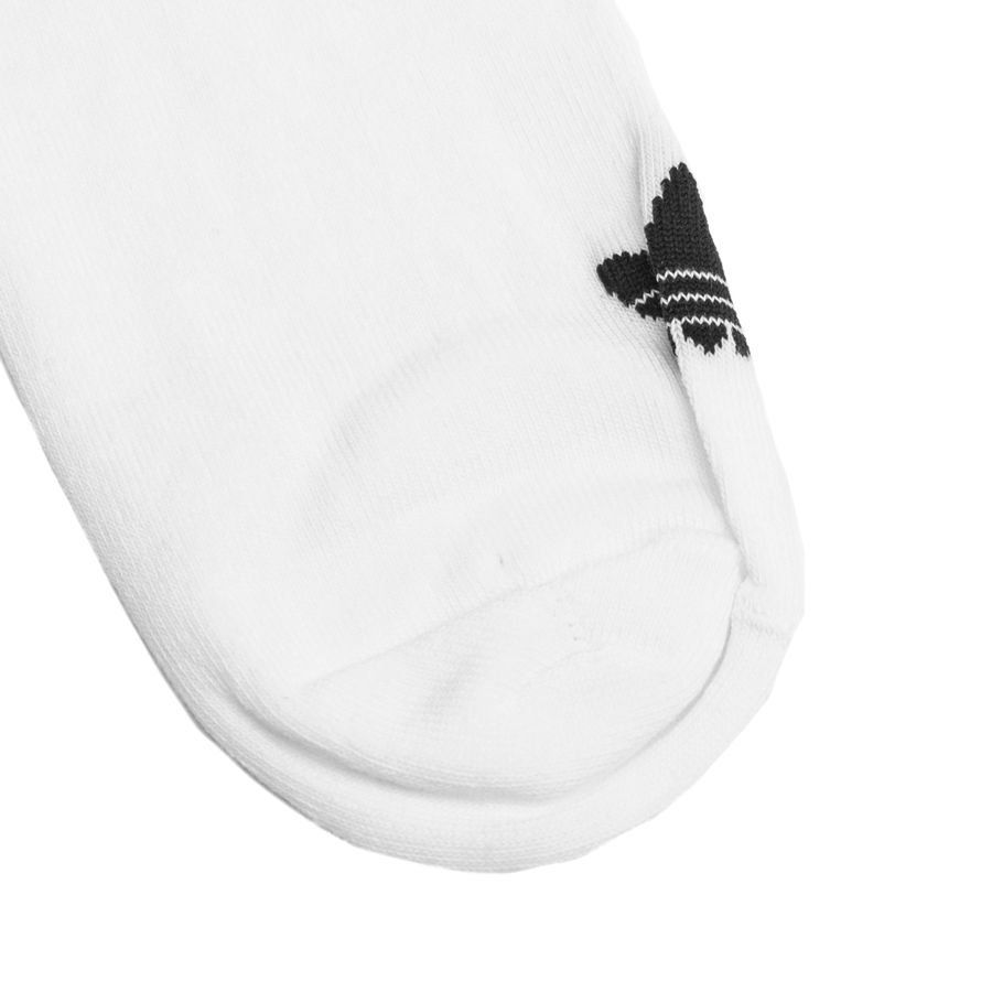 adidas Originals Socquettes Trefoil Pack de 3 - Blanc/Noir