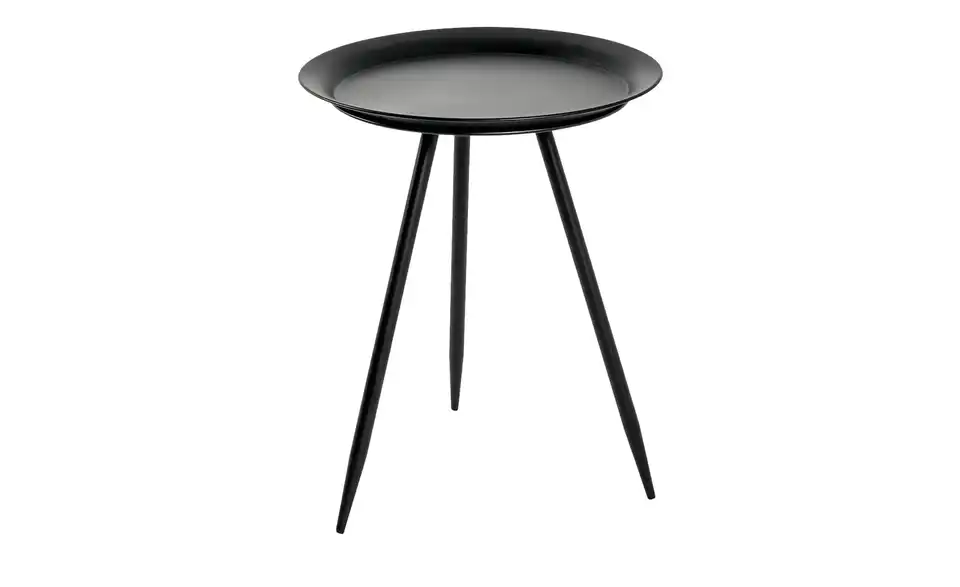 Beistelltisch Kea 38 cm Schwarz