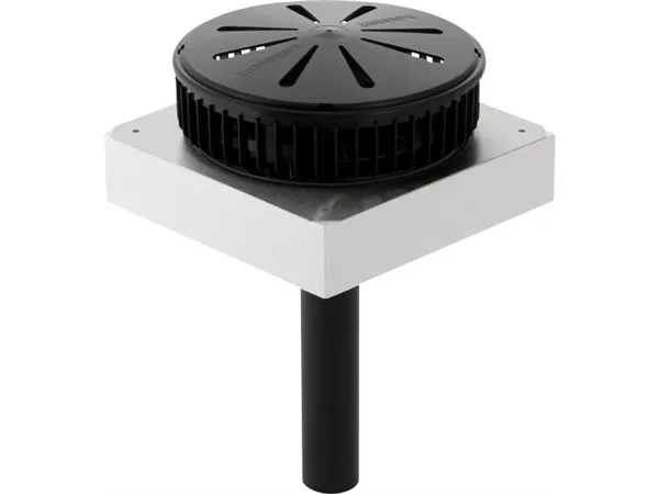 Geberit Pluvia tagbrønd - Geberit Pluvia tagbrønd med fastgørelsesflange