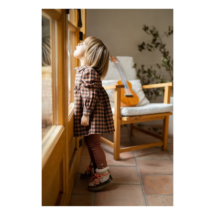 1+ in the family Robe Vichy Wendy | Marron