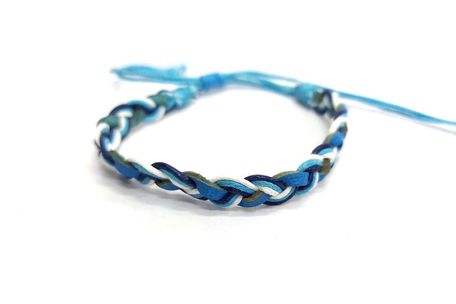 Armband 'Robert', blau, weiß günstig bestellen