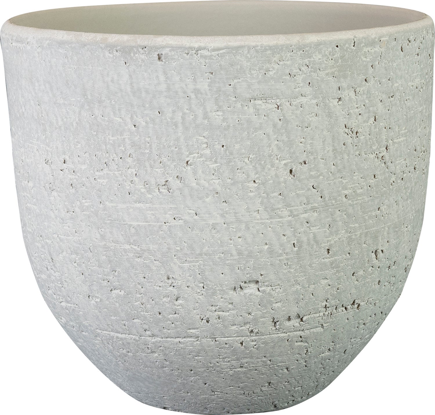 TS bloempot Cas grijs D 15 H 13 cm