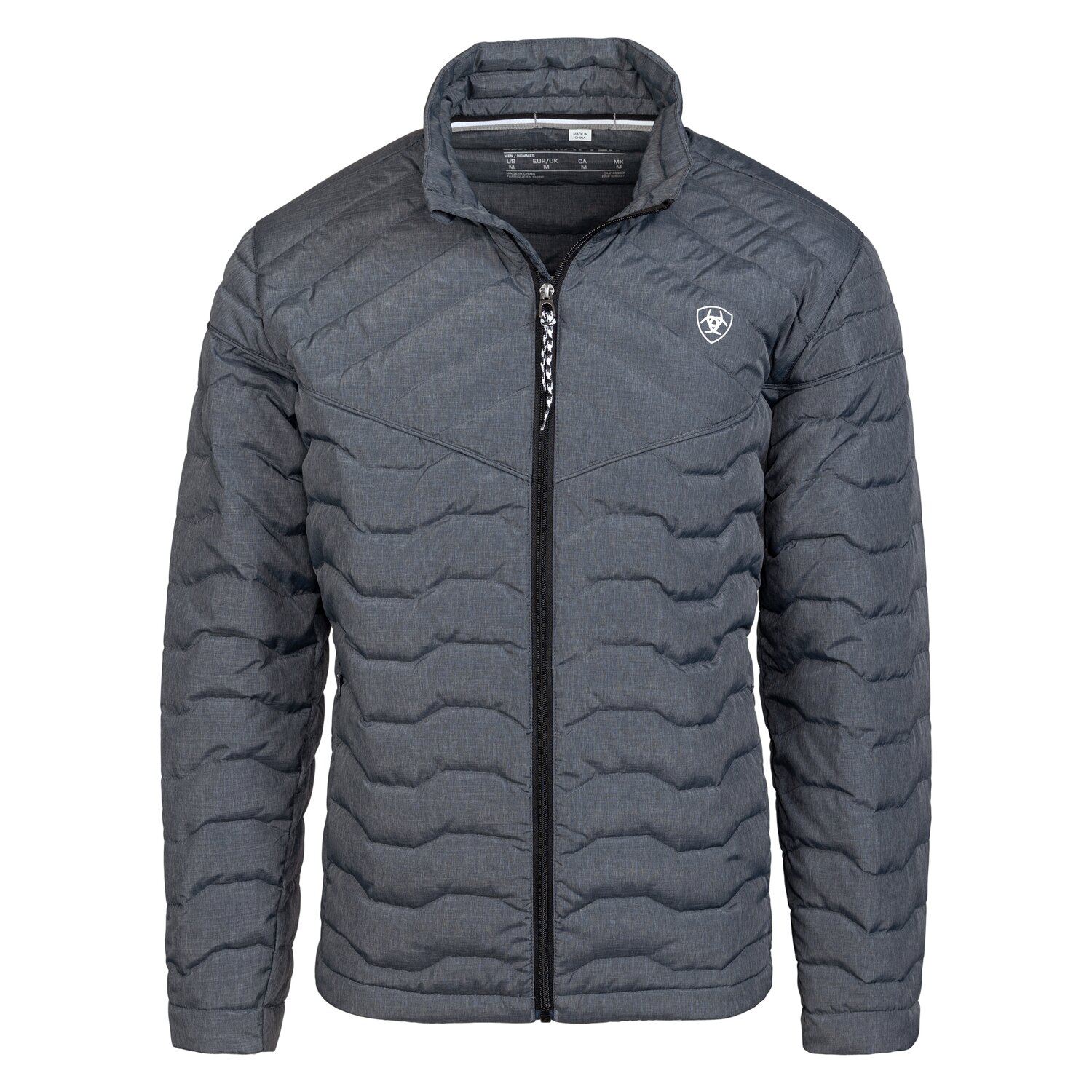 ARIAT Herren-Daunenjacke Ideal Down - charcoal