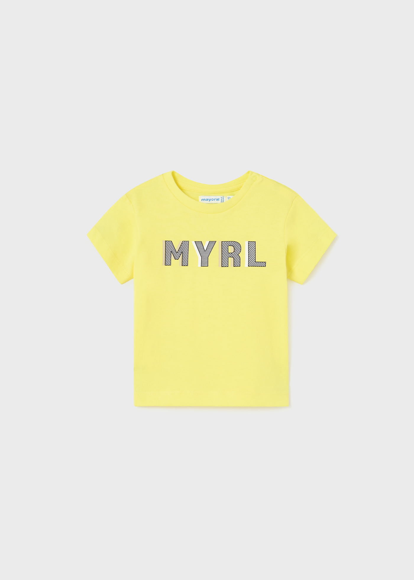 camiseta básica para bebê