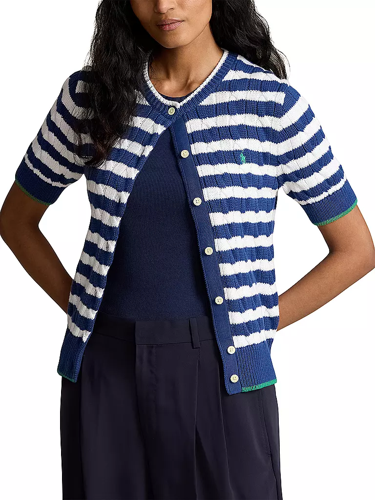 POLO RALPH LAUREN Strickjacke blau