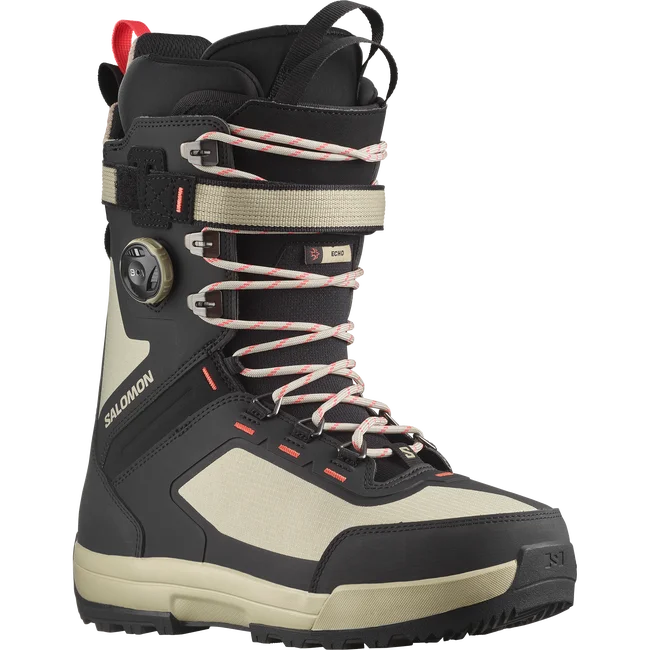 ECHO LACE SJ BOA®  Boots de snowboard pour homme SprayGreen/Black/HotCoral