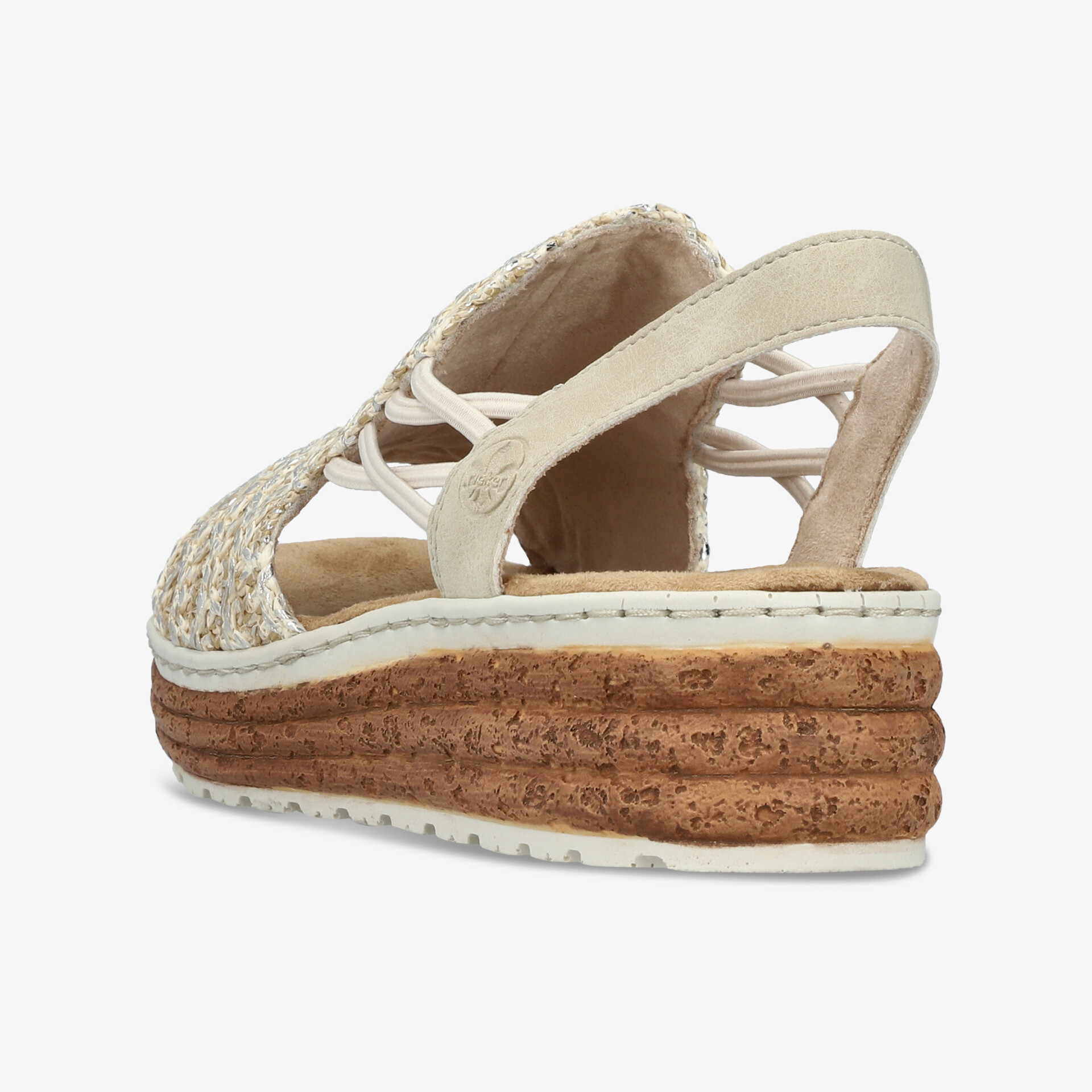 rieker Damen Sandalen beige