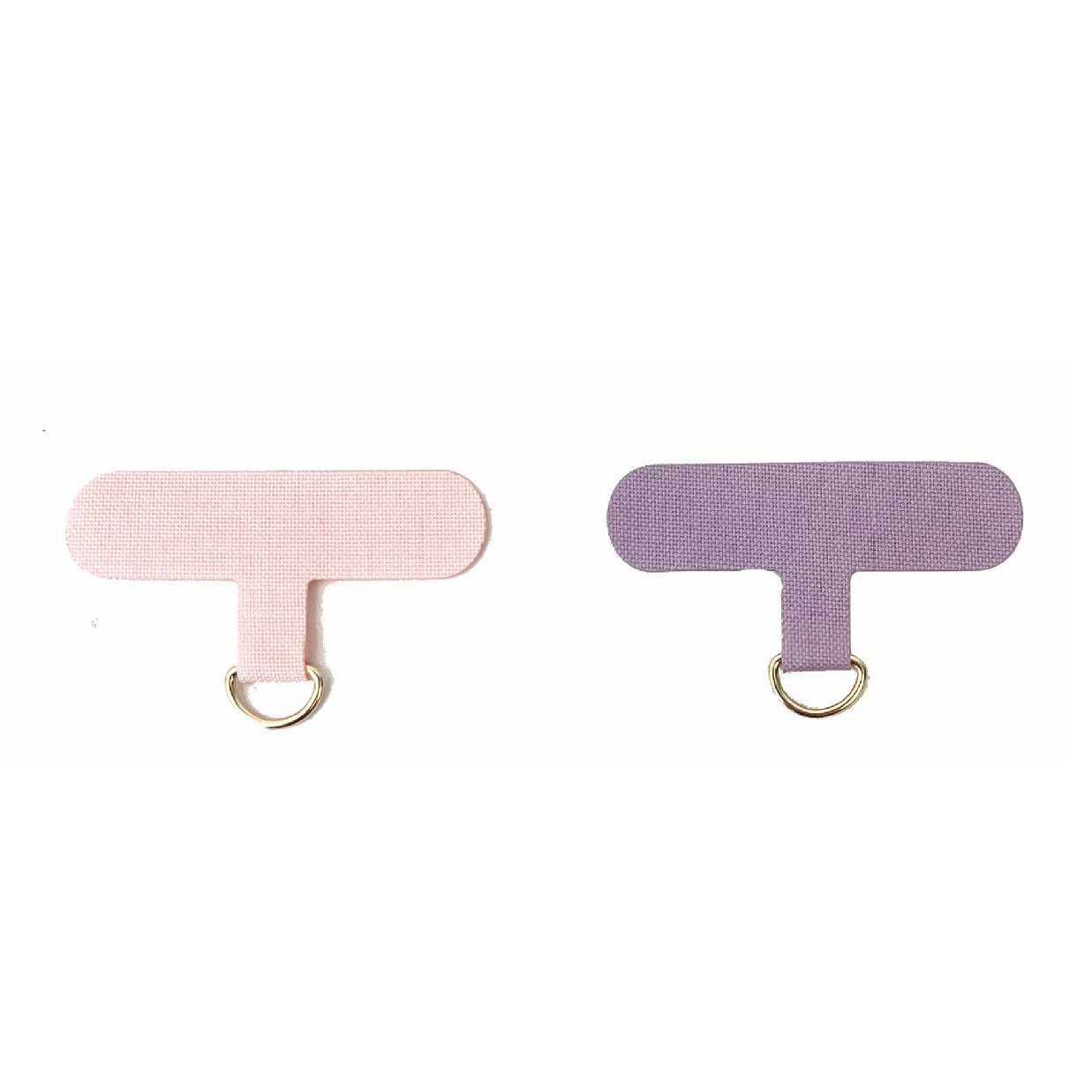 (2er Set) Universal Einlagen für Necklace Umhängeband - Rosa / Lila