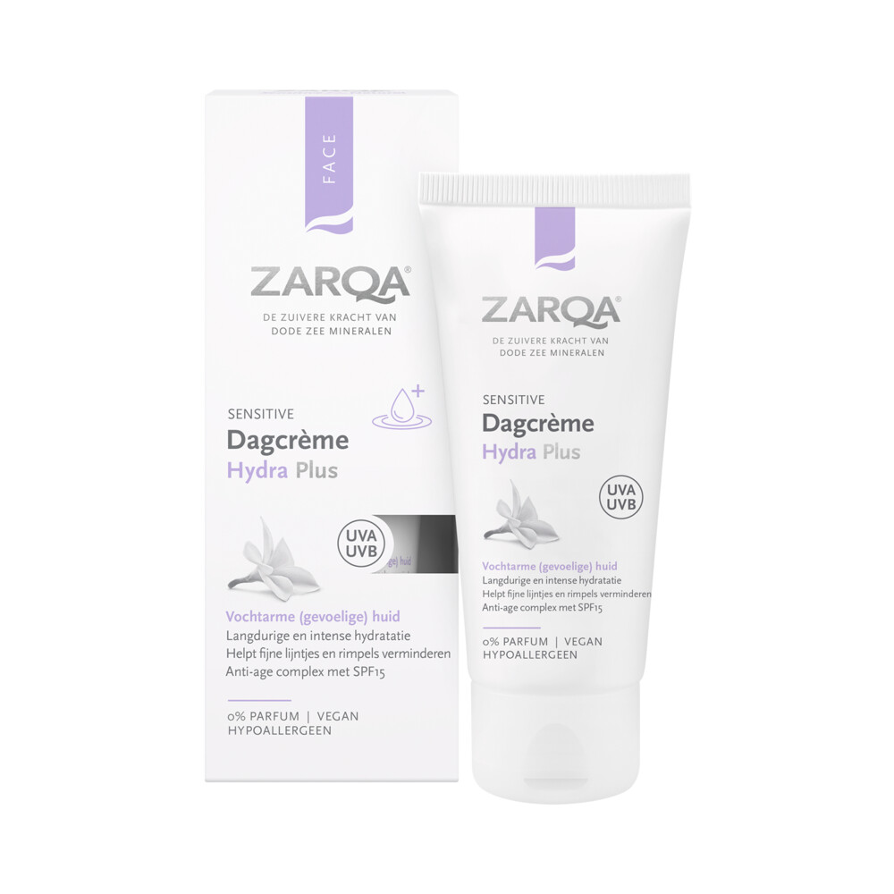 Zarqa Dagcrème Hydra Plus SPF15 Sensitive50 ml