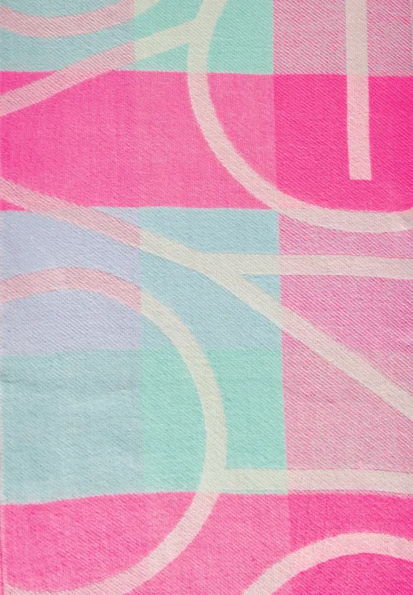 Doubleface Schal - multicolor