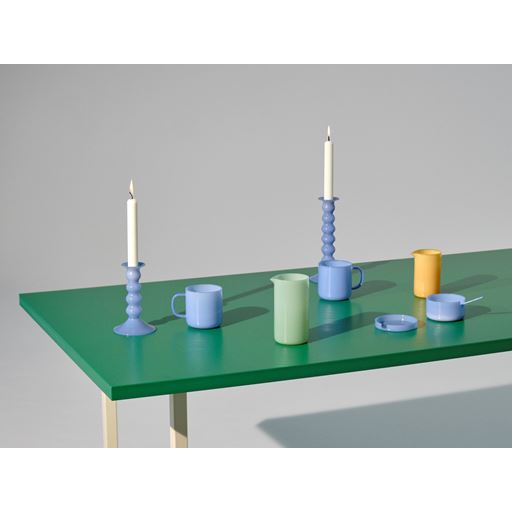 HAY Borosilicate 2-pak Krus, Jade Lys Blå