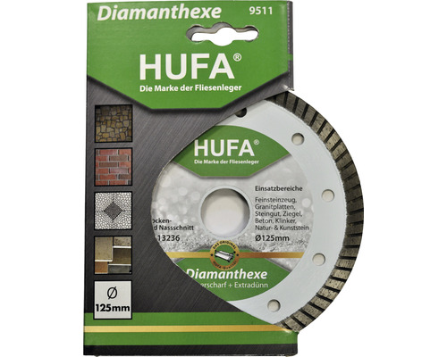 Hufa diamantschijf Ø 125 mm