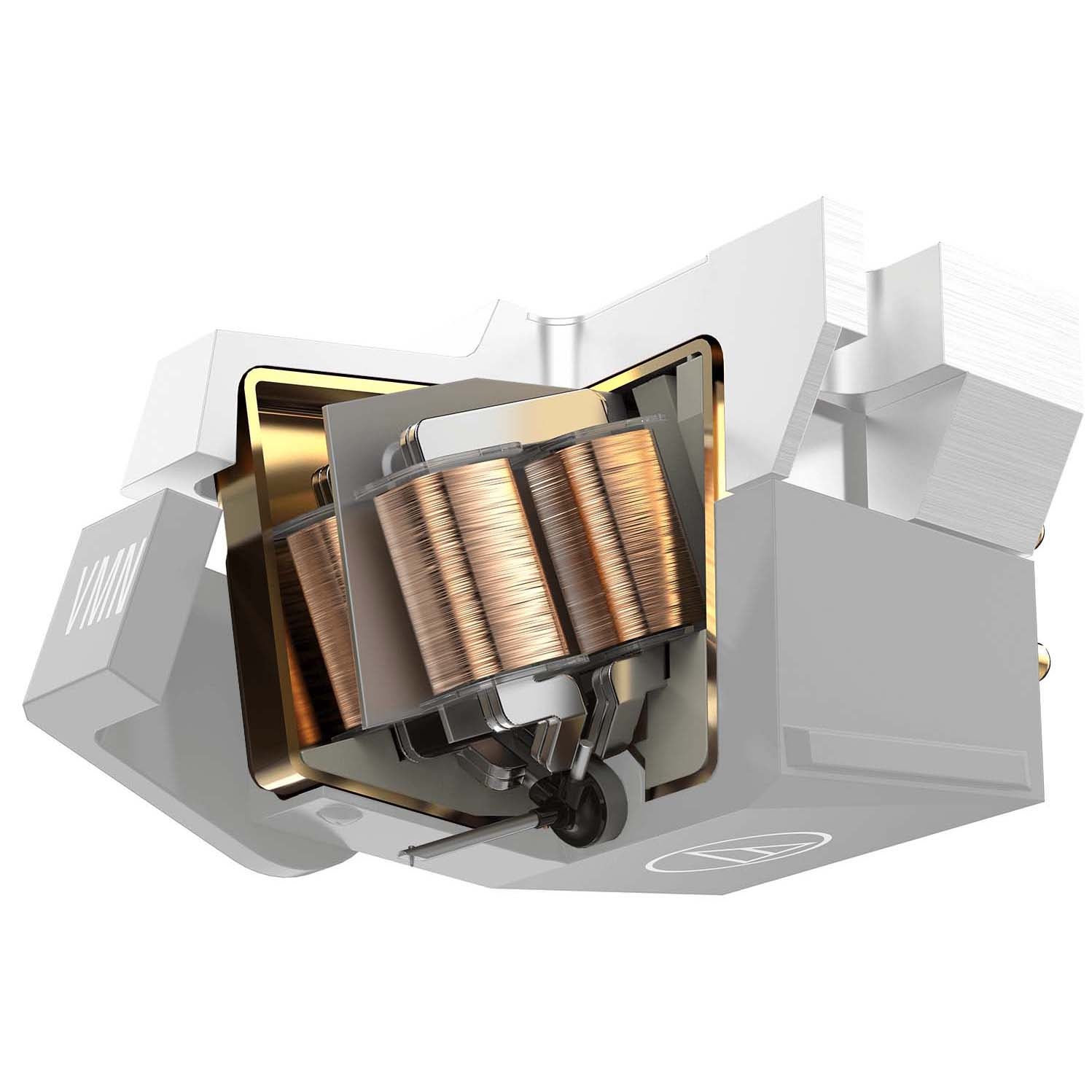 Audio Technica VM-750SH dual MM stereo cartridge met Shibata-stylus