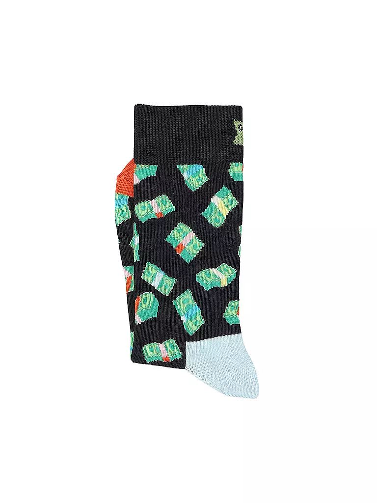 HAPPY SOCKS Damen Socken MONEY MONEY 36-40 navy blau