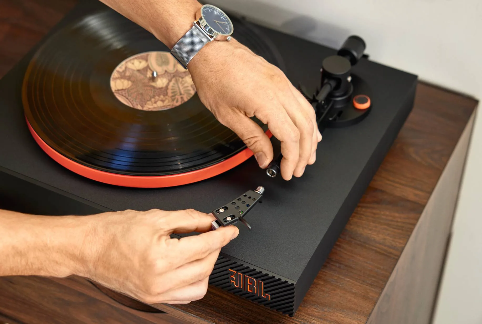 JBL Spinner BT Orange Platines vinyle hi-fi