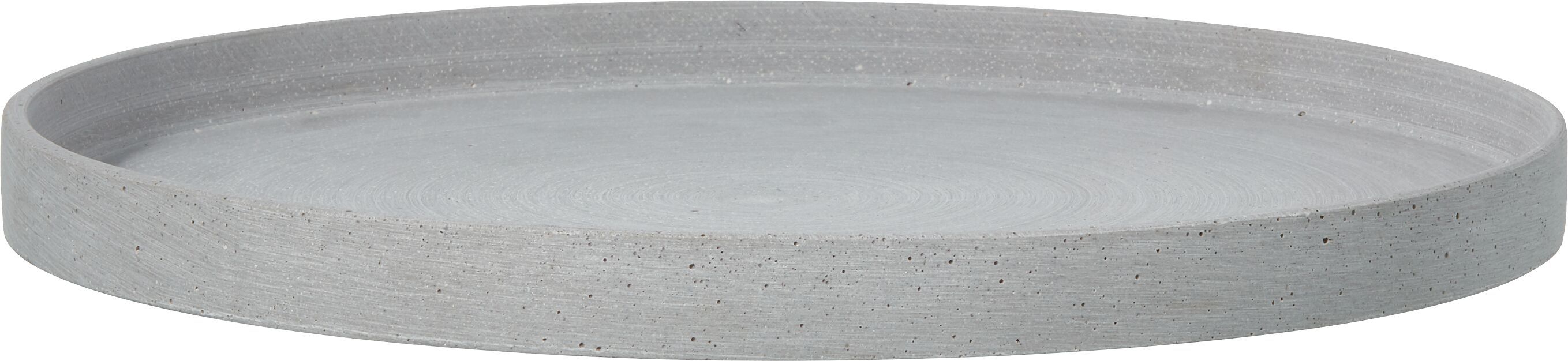 MINEA Untersetzer - Grau / H: 2.5 cm