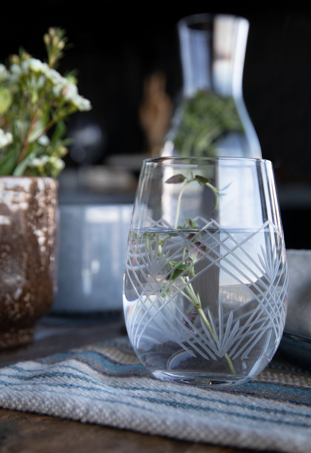 Vannglass transparent - 450ml