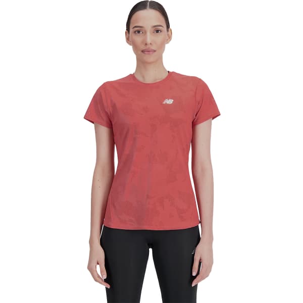T-shirt trail NEW BALANCE Q SPEED JACQUARD SHORT SLEEVE W THIRTY WATT
