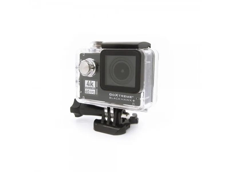 Easypix GoXtreme BlackHawk  4K - Action-kamera - 4K / 60 fps - 12.0 MP - Wireless LAN - undervands op til 60 m