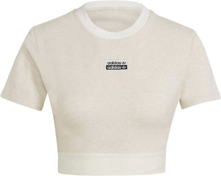 adidas R.Y.V. Cropped T-shirt Hvid