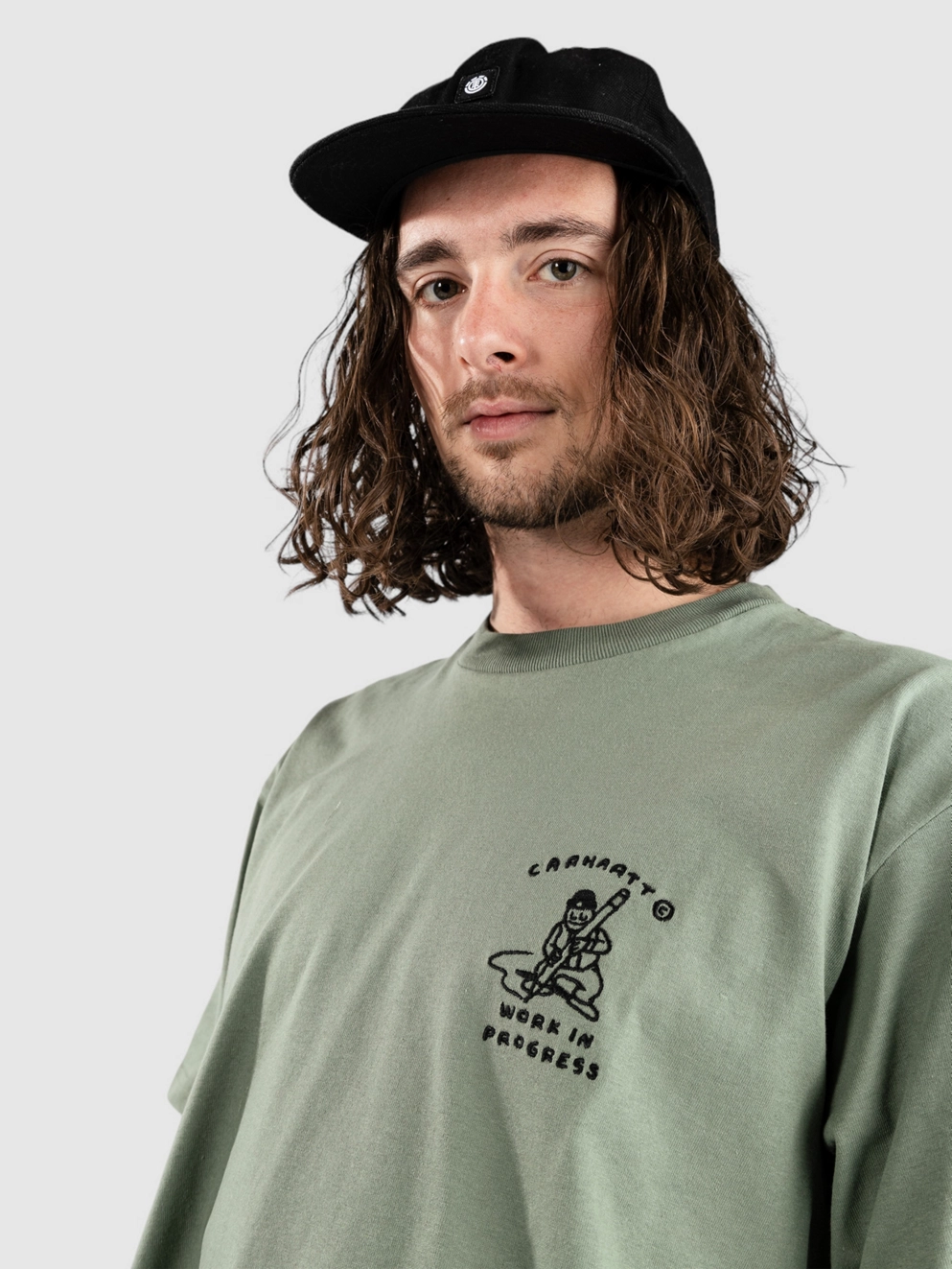Carhartt WIP Icons T-Shirt park/black