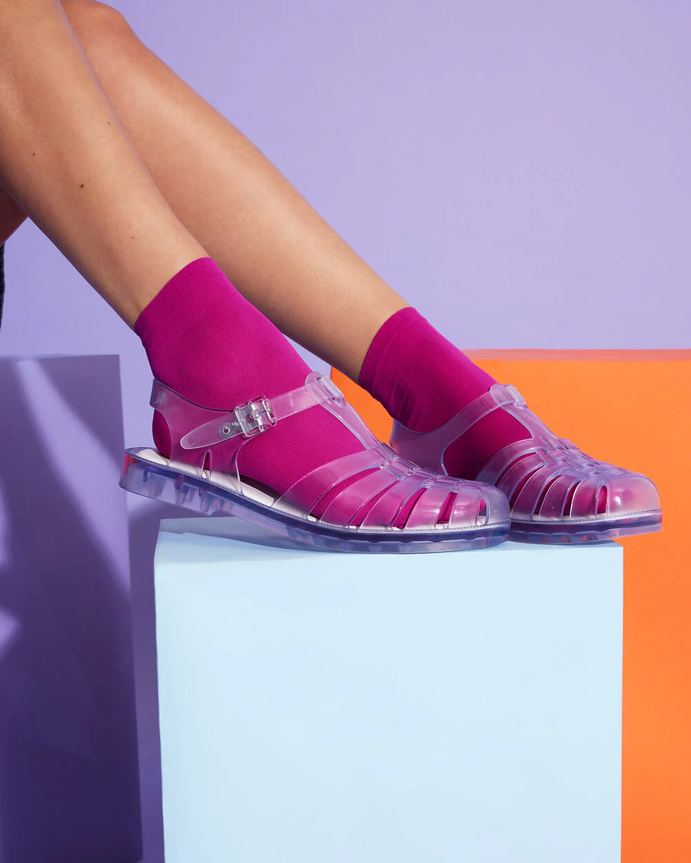 Melissa  Possession badesandal - Glass