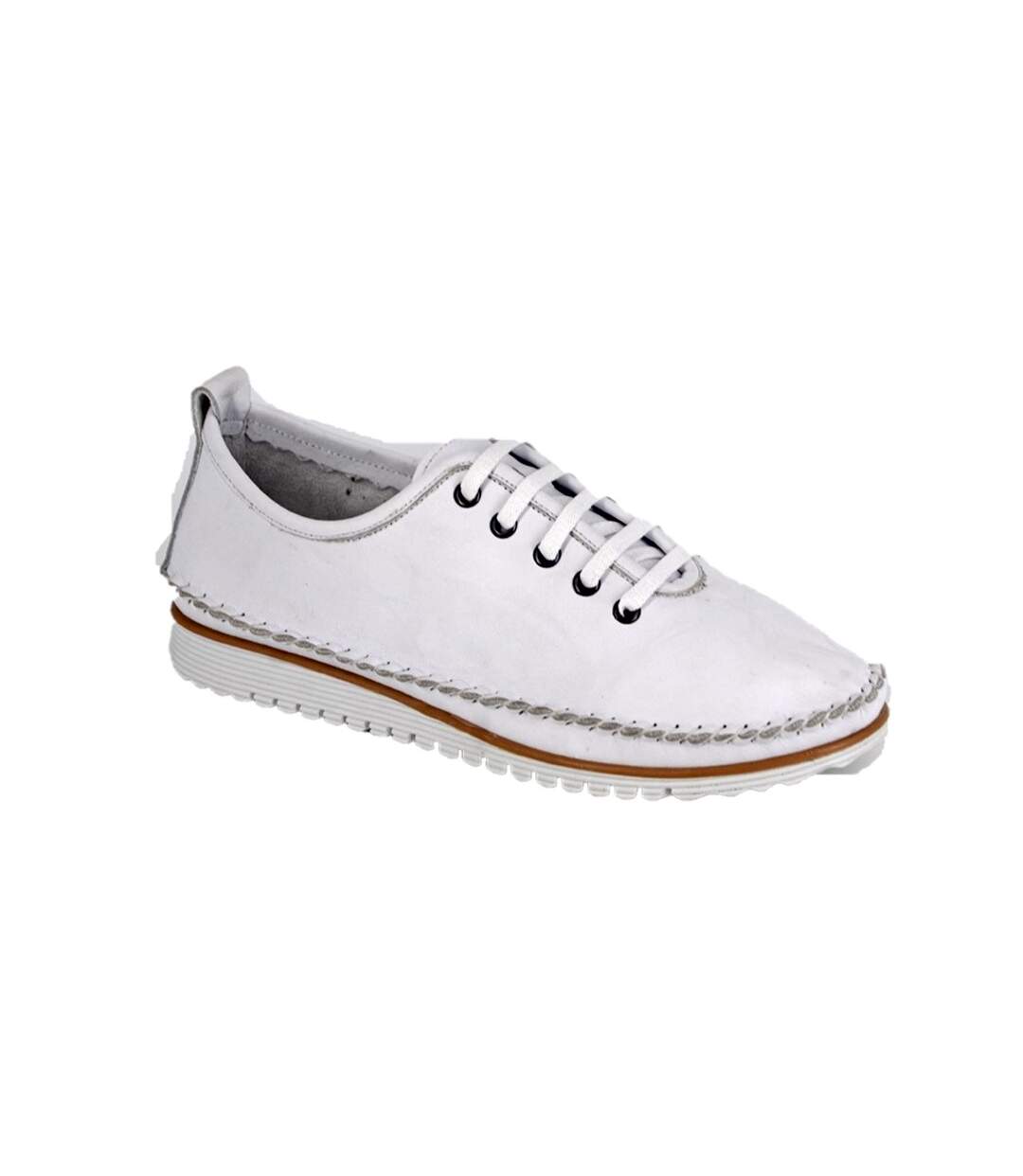Mod Comfys - Baskets FLEXI - Femme (Blanc) - UTDF2058