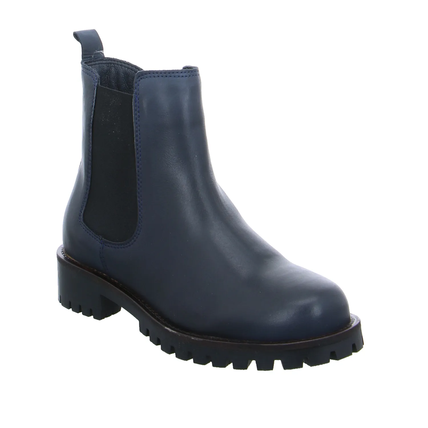SCHUHENGEL Boot Blau Leder