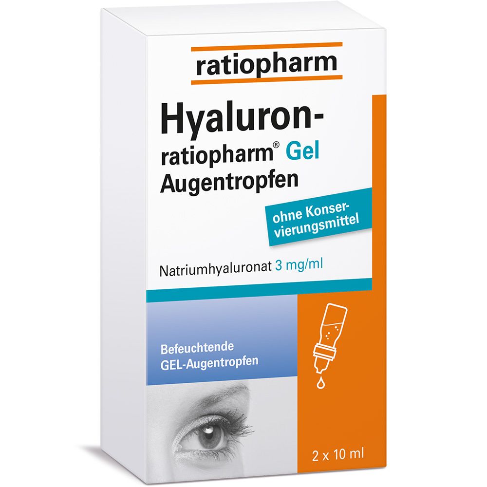Hyaluron ratiopharm® Gel Augentropfen
