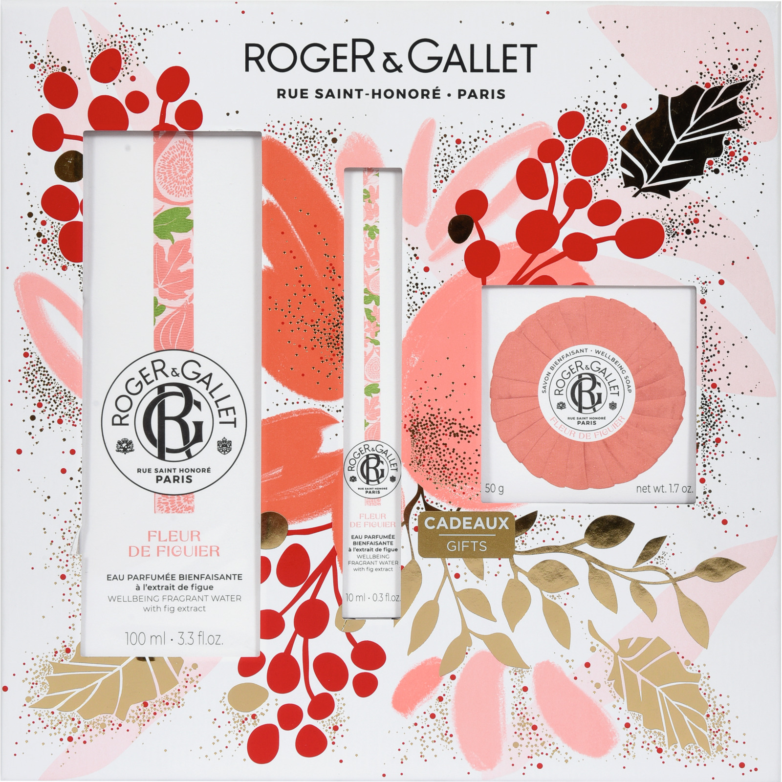 Roger & Gallet Fleur de Figuier Duftset, 3-teilig